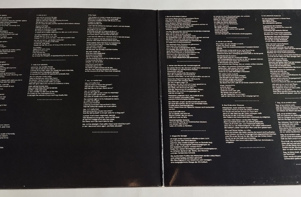 Винтажная виниловая пластинка LP Eloy Time To Turn (Germany 1982)