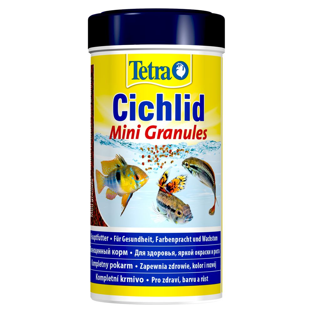 Tetra Cichlid Mini Granules корм для небольших цихлид в гранулах 250 мл