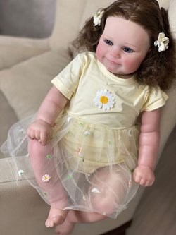 Кукла Реборн мягконабивная 60см в пакете (FA-579)