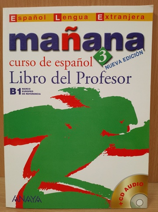 Mañana 3 Libro del Profesor B1 + CD !!Книга для учителя!!