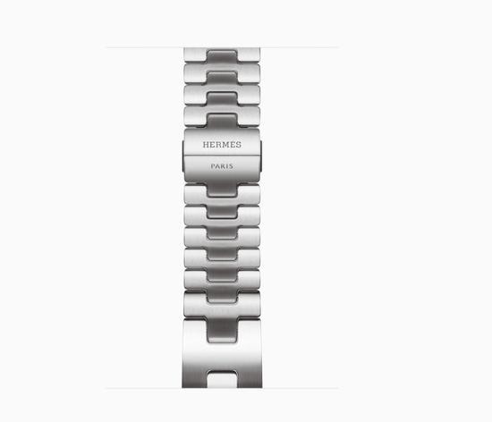 Apple Watch Hermès Series 11 42 mm Блочный Satine Grand H (Size S)