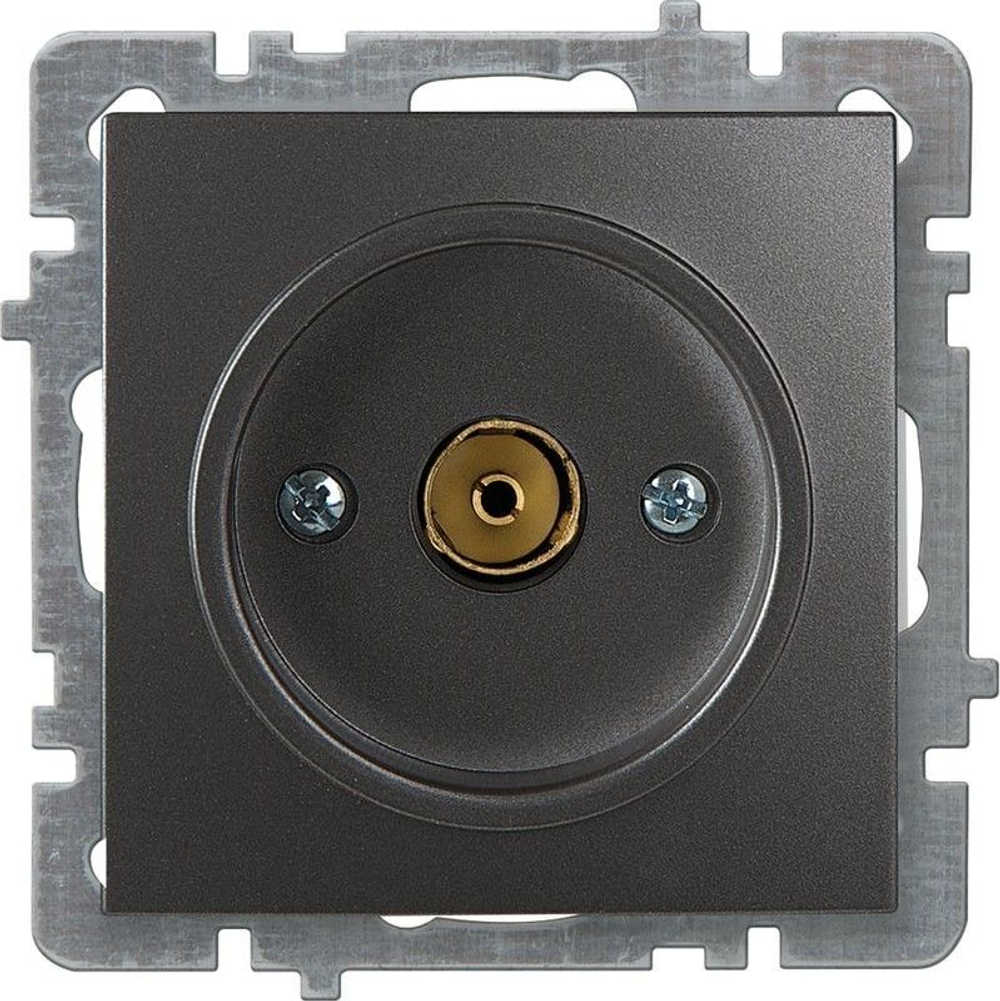 Розетка ТВ Концевая Nilson Touran Орех 24271029