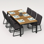 Стул Ideal Patio ГИРА антрацит - каркас карбон