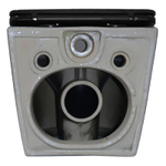 Унитаз подвесной Azario VELA 360х480х360 безободковый, система смыва "Торнадо", с быстросъемным сиденьем "Микролифт", черный матовый (AZ-2480MB)