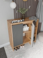 Тумба в прихожую, с дверками и полками