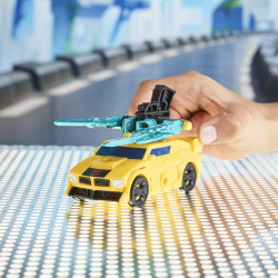 Hasbro Transformers CYBERWORLD - Фигурка Bumblebee 10 см Armored Cyber Changers G1045