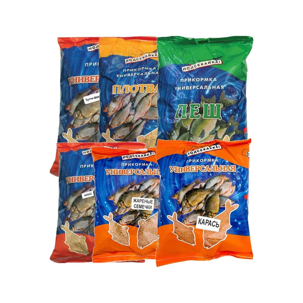 Прикормка "Подсекайка" ПЛОТВА 1,0кг (сыпучая)