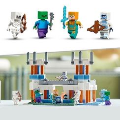 Lego konstruktor Minecraft 21186 The Ice Castle