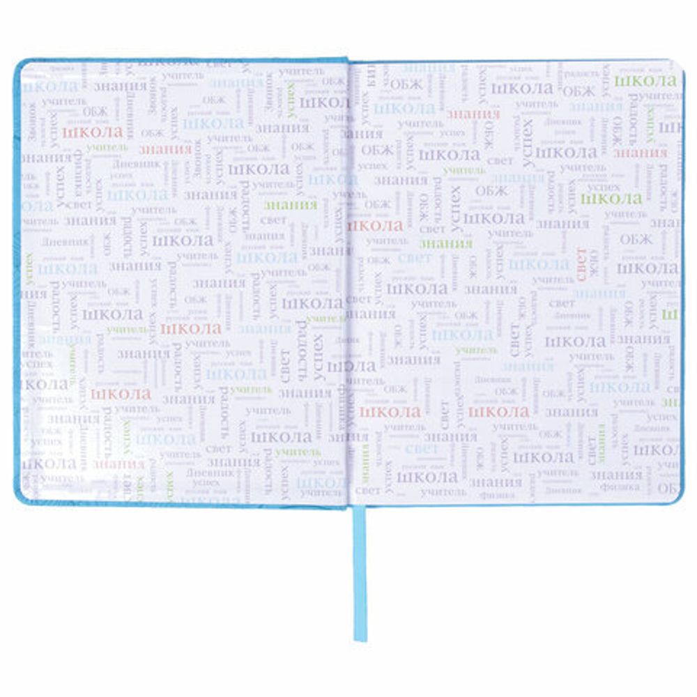 Дневник 1-11 класс 48 л., обложка кожзам (твердая), тиснение, аппликация, BRAUBERG, "ФЛАМИНГО", 105485