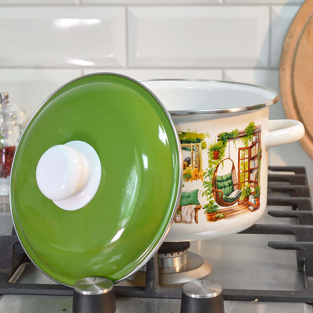 Кастрюля 3л "Лето на даче"