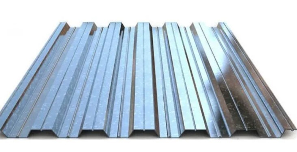 Профнастил Н-35 оцинкованный 0.7 мм Цена за м²