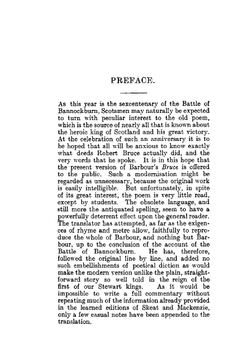 The Bruce of Bannockburn. being a translation of the greater portion of Barbour's Bruce | John Barbour