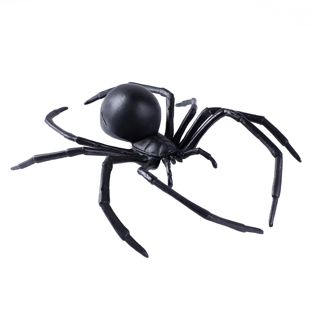 Декоративное украшение Паук Черный 16*12 см.