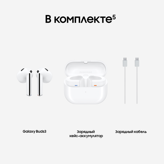 Наушники Samsung Galaxy Buds3 Белый