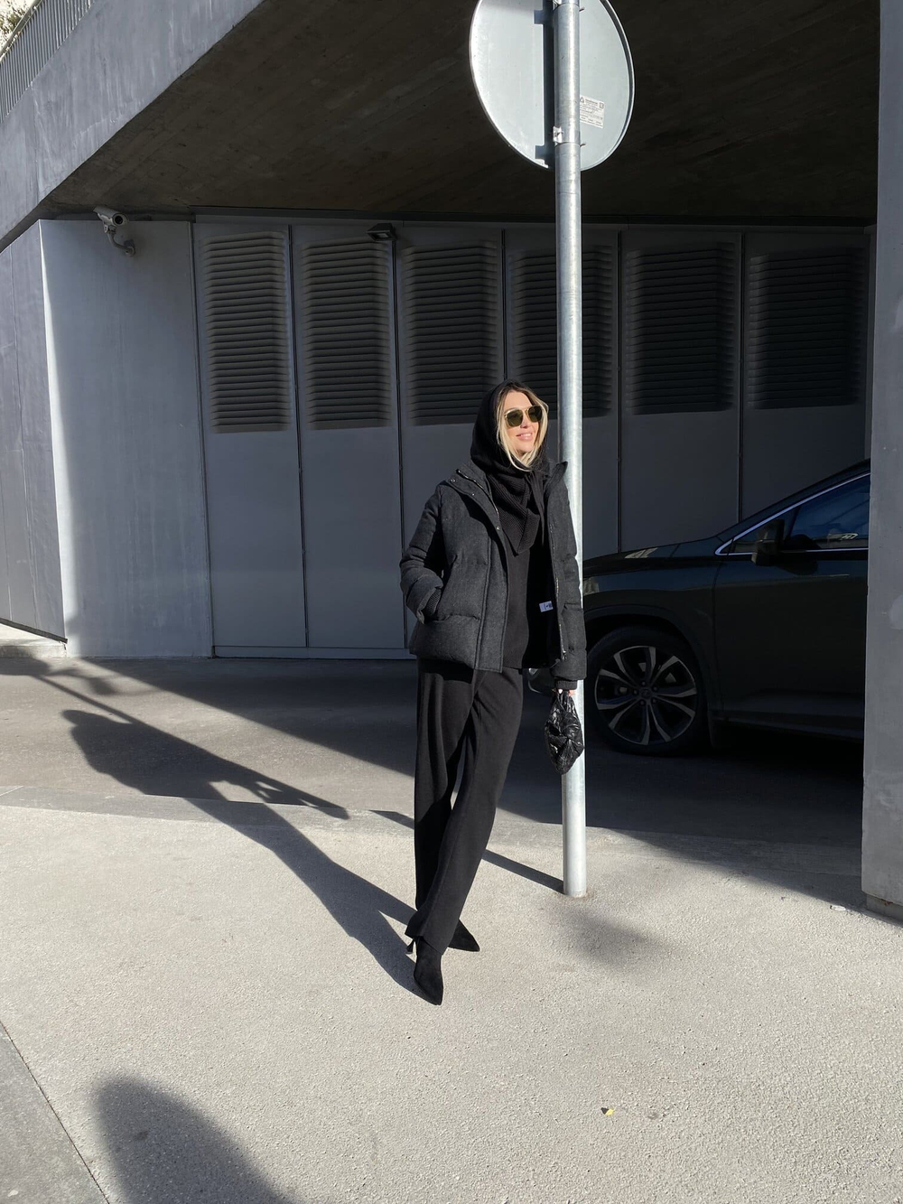 Капор DINA, чёрный