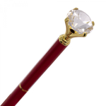 Ручка подарочная шариковая Alingar, синяя, 1.0 мм, металлический корпус, поворотный механизм, "Кристалл 3", ассорти, карт. уп.