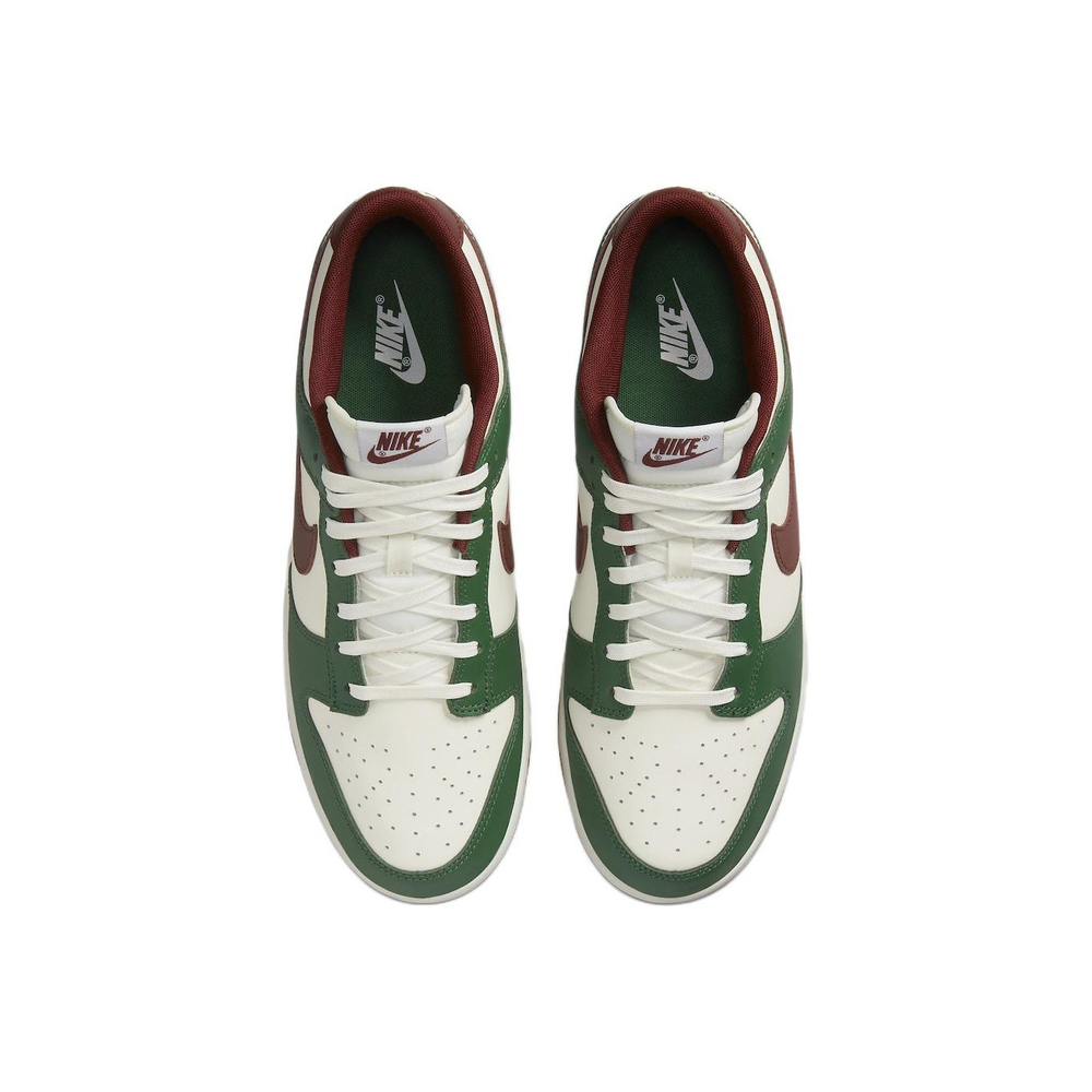 Кроссовки Nike Dunk Low Gorge Green Team Red