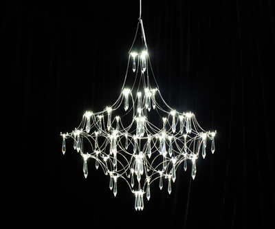 07881-80,02(21) Люстра димм. Галанта хром