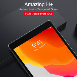 Антибликовое закаленное стекло от Nillkin для планшета Apple iPad 10.2 2020-, толщина 0,3мм, серия H+ Anti-Explosion Glass Screen Protector
