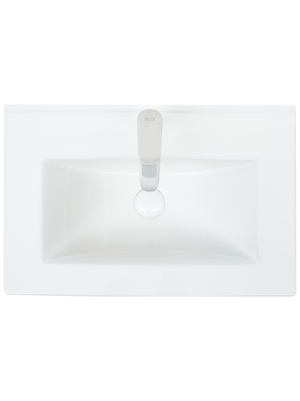 Раковина врезная WeltWasser WW  DEILBACH 7517-  60 610х395х175