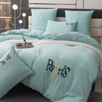 КПБ Mood of Paris на резинке MPR003, Евро, 4 наволочки, простынь 160*200*35