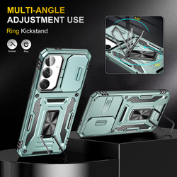 Чехол Safe Case с кольцом и защитой камеры для Samsung Galaxy S25 FE