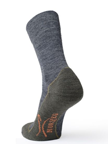 Термоноски мужские Norveg Hunter для охоты и рыбалки 9HMRU-030,серый-зеленый меланж
