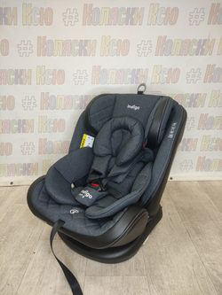 Автокресло детское Indigo Aero ST-3 0-36 т.серый лен