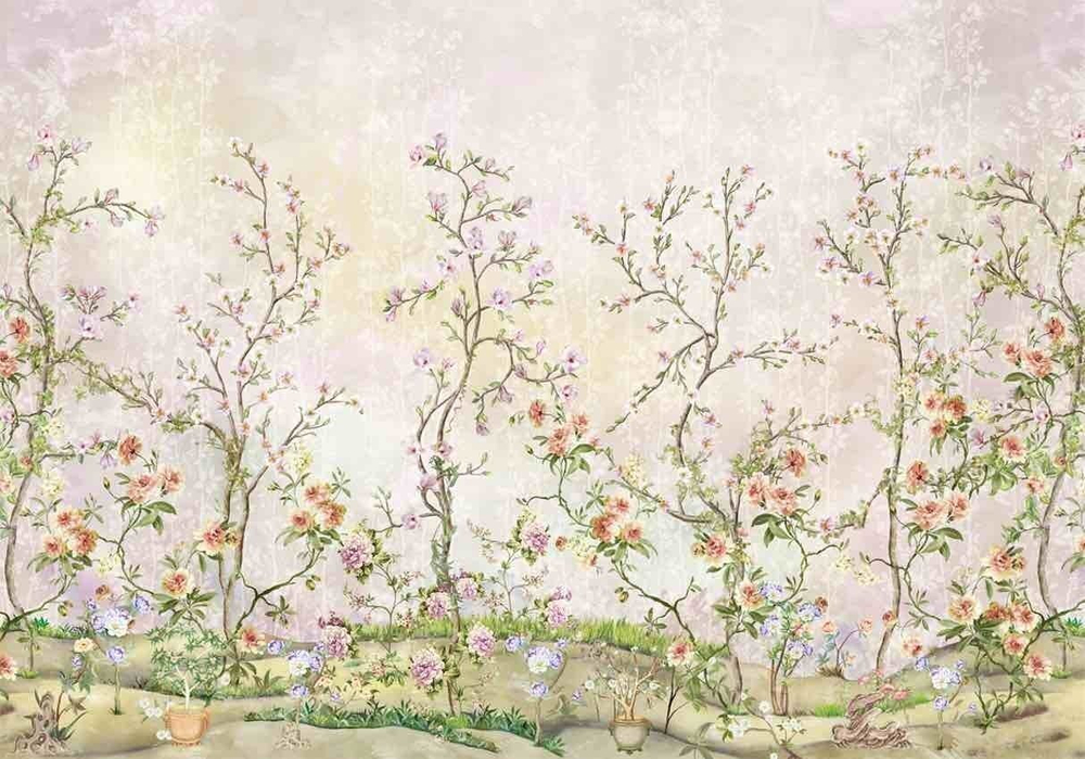 Дизайнерские обои-панно. Коллекция: Garden, Арт.: СК-019-04. Размер: 260 х 370 см.