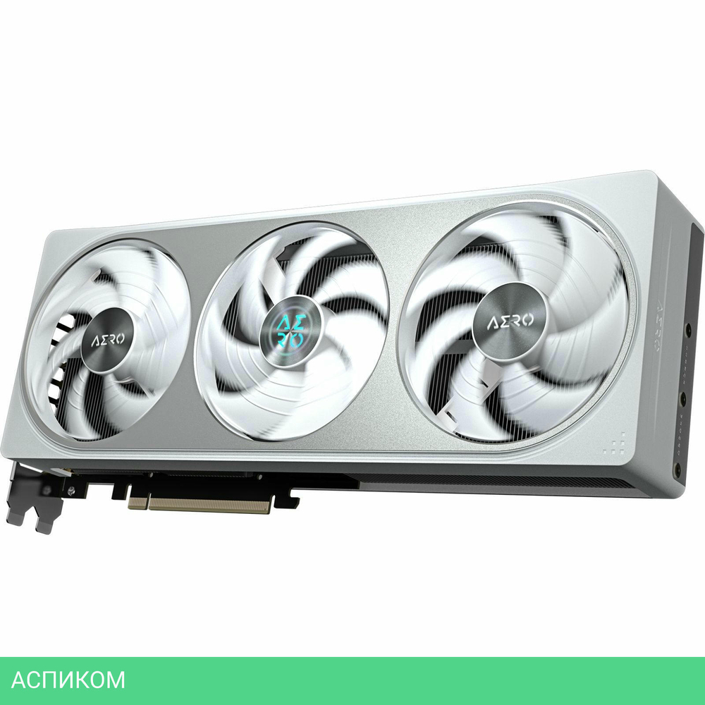 Видеокарта GigaByte GeForce RTX 5070 Aero OC 12G GDDR7 (GV-N5070AERO OC-12GD)