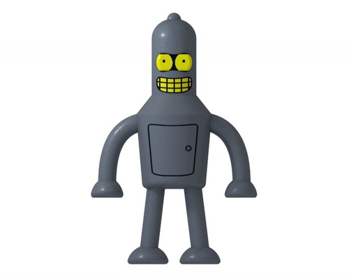 Резиновая фигура «Робот железяка»