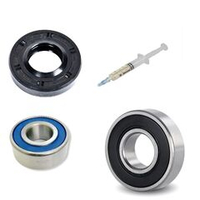 Подшипники для стиральной машины Hotpoint-Ariston AVC 6105 6203+6204 2RS сальник 25х47х8/11.5 смазка