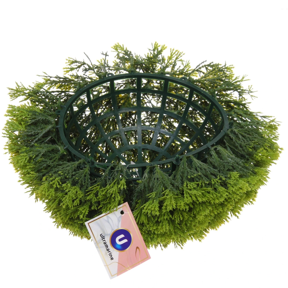 Искусственное растение шар «Самшит» туя D-25см Ultramarine