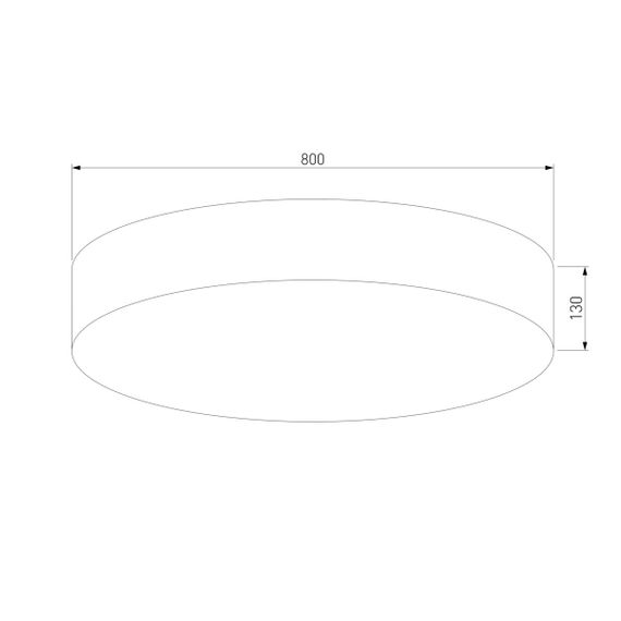 Потолочный светильник TK Lighting 2443 Rondo White