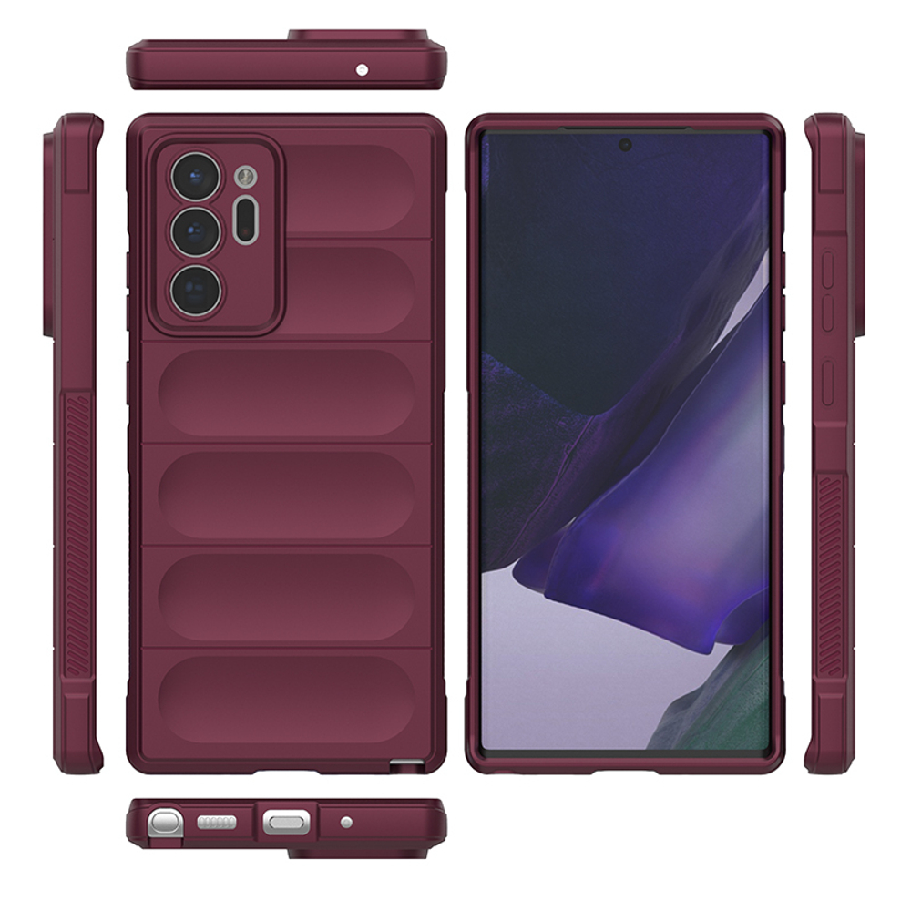 Противоударный чехол Flexible Case для Samsung Galaxy Note 20 Ultra