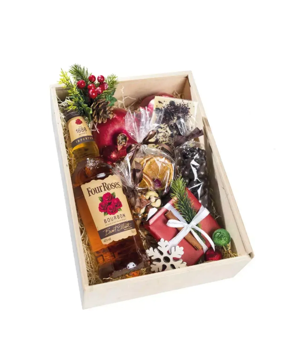 Подарочный набор Four Roses 0,7 л.
