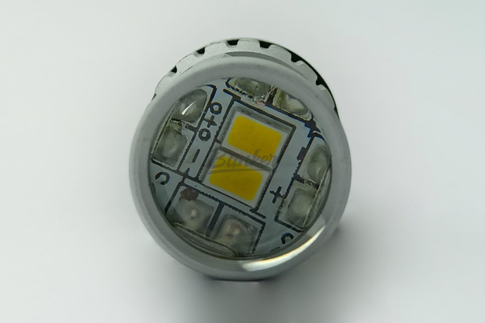 Светодиодная автомобильная LED лампа Bunker T20 14SMD (W21/5W),Белый,Не полярная,12V