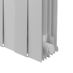 Радиатор биметаллический Piano Forte белый 500 12 секции