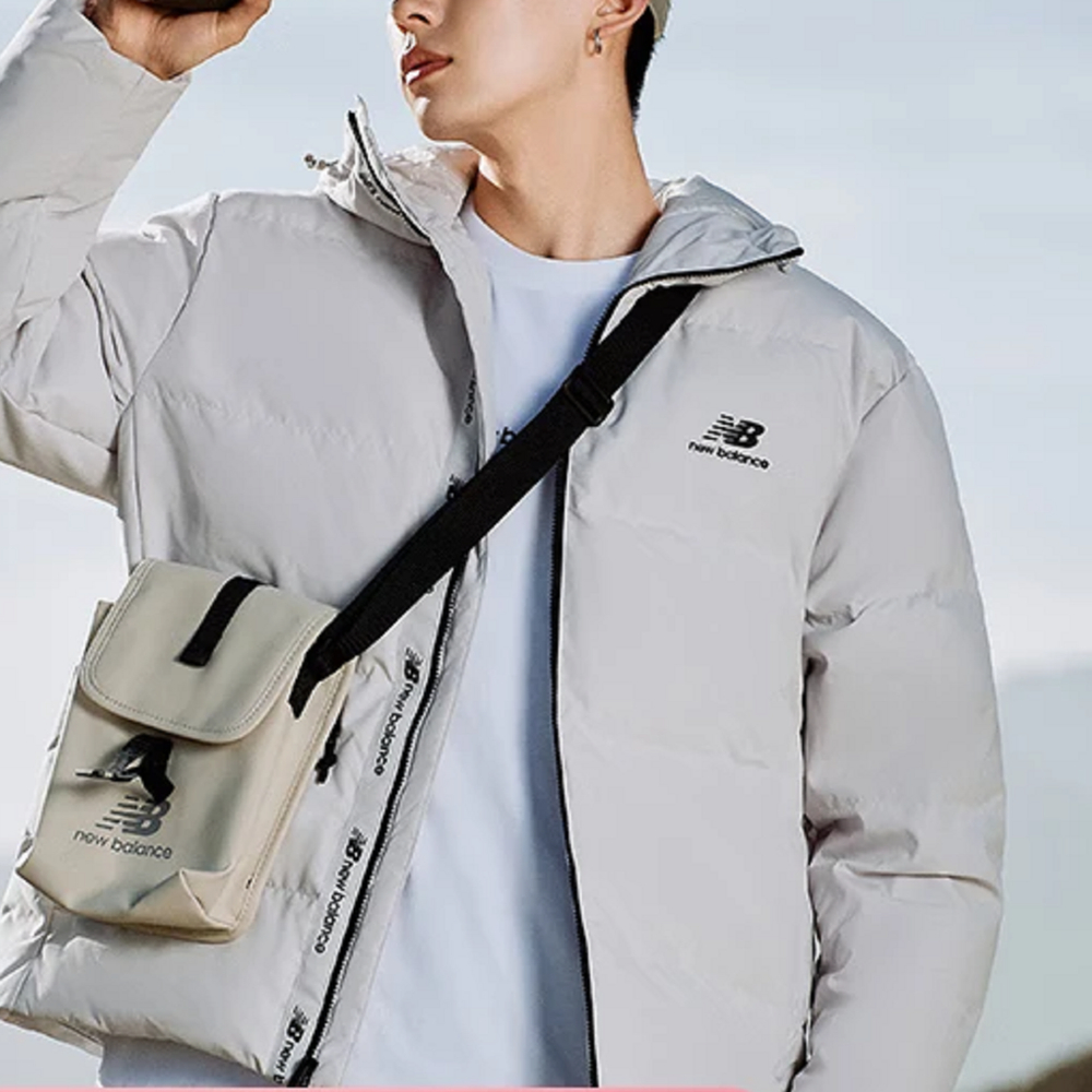 Куртки New Balance FW22 Logo, AMJ23345-GYM