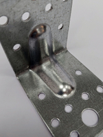 70х70х55 ОЦ. Крепежный уголок усиленный (100 шт)