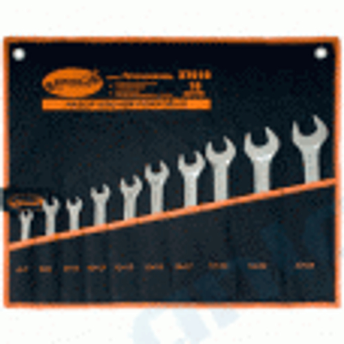 Набор ключей рожковых 10 пр. 624 мм сумка Professional