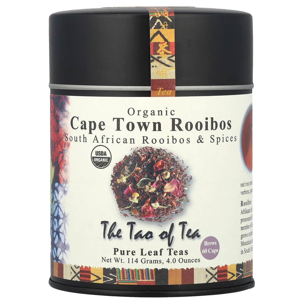 The Tao of Tea, органический, ройбуш из мыса, 114 г (4 унции)