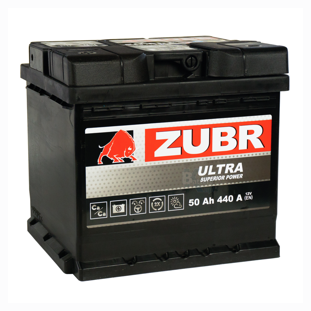 Аккумулятор ZUBR Ultra (50Ah, 440A, L+) ZU501