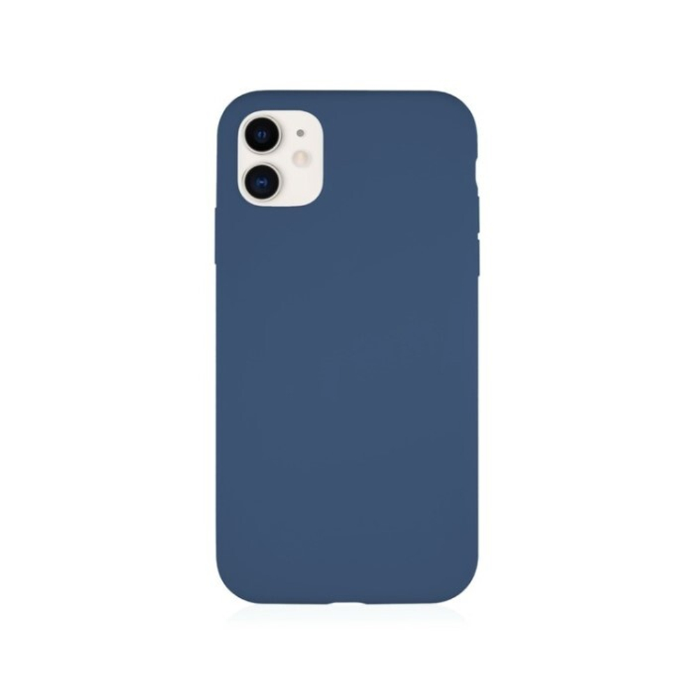 Накладка iPhone 11 силикон Dark blue
