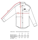 Флисовая рубашка Shirt Black