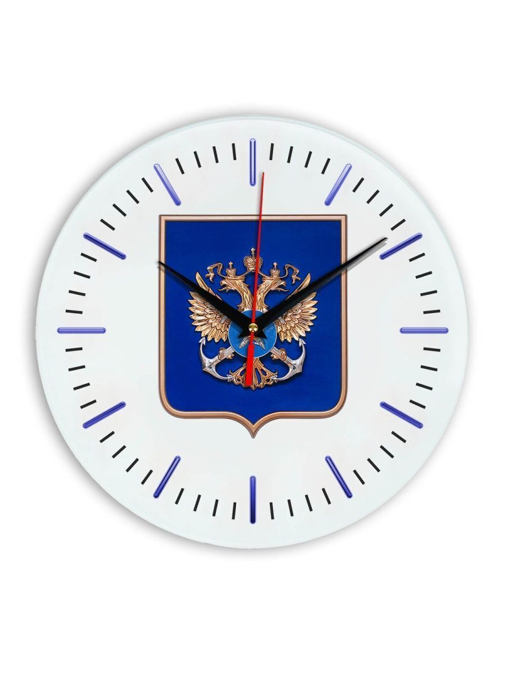 Настенные часы "герб Росрыболовства 02 52"