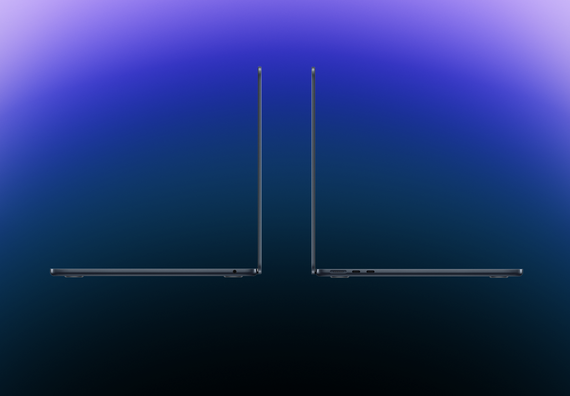 Ноутбук Apple MacBook Air 13.6&quot; (M2, 8 Gb, 512 Gb SSD) Темно-синий (MLY43)