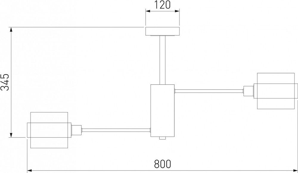Люстра на штанге Eurosvet Arcada 70127/8 хром