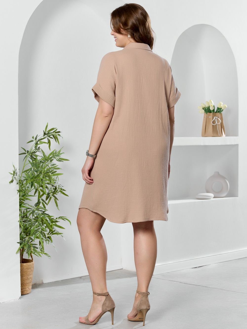 Платье Вуаль-5 Виотекс БЕЖЕВЫЙ