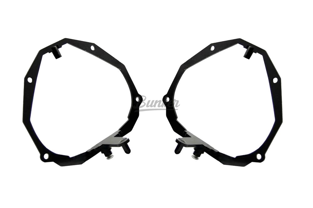 Переходные рамки Audi A8 D4 2009-2014 DLA+AFS, под линзы Hella 3R, 5R